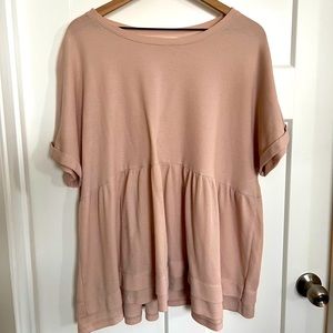 Blush Babydoll Top